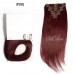  Uglam Color  Clip in Hair Extensions Straight Human Hair(120g,8pcs/set)
