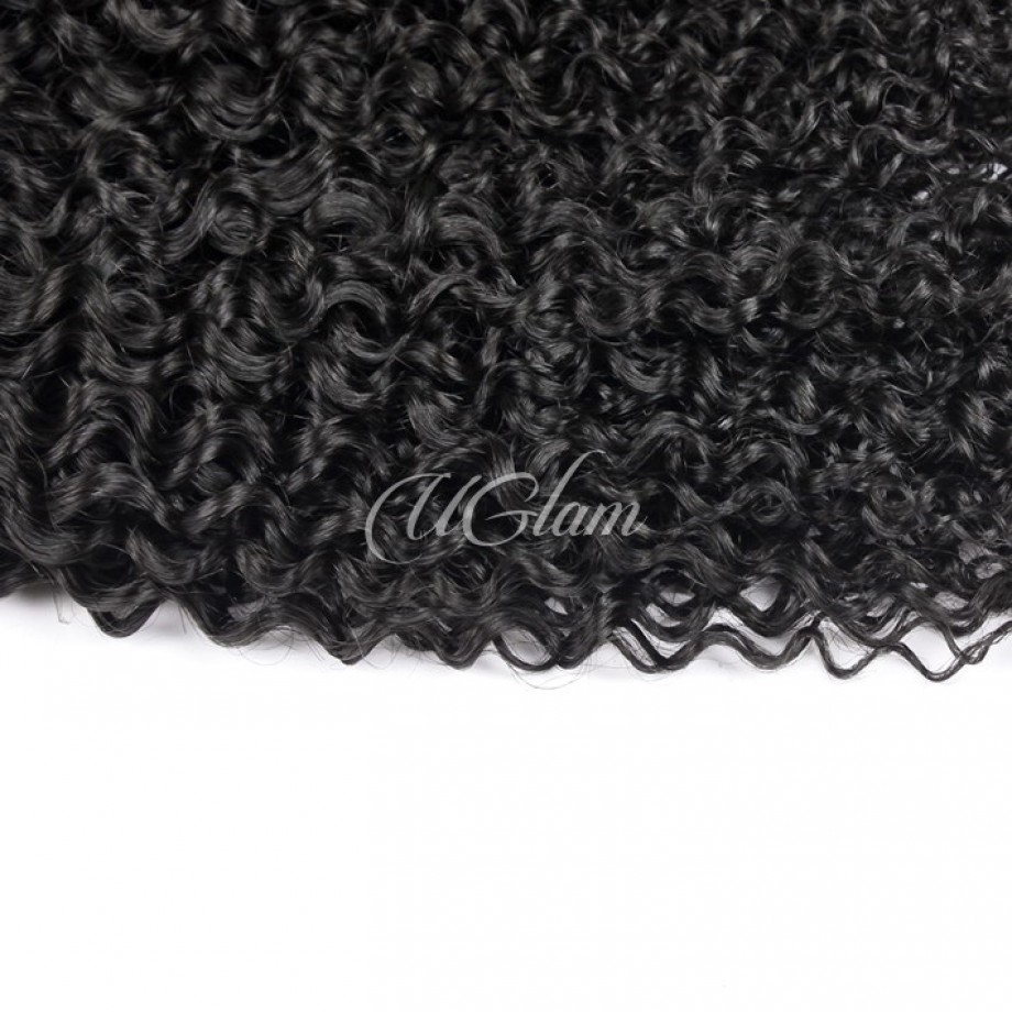 Uglam Virgin Hair Mongolian Kinky Curly 3pcs/4pcs Bundles Deal Sexy Formula