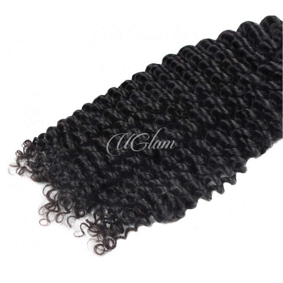 Virgin Human Hair 1/3/4pcs Bundles Deal Kinky Curly