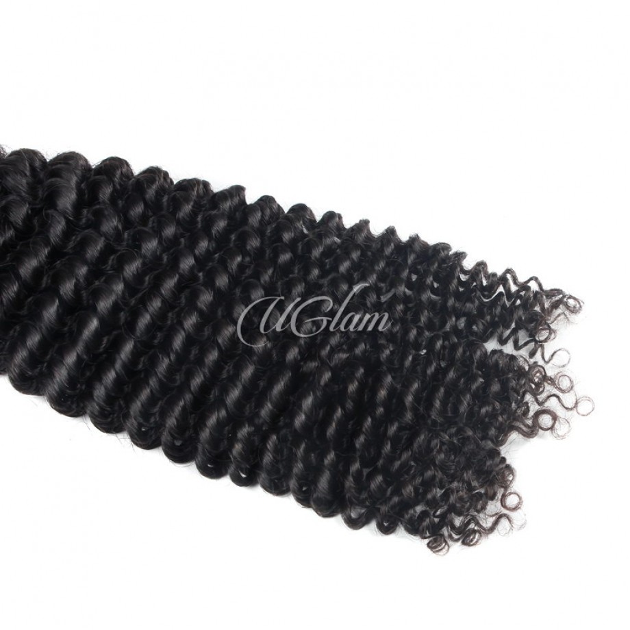 Uglam Virgin Hair Mongolian Kinky Curly 3pcs/4pcs Bundles Deal Sexy Formula