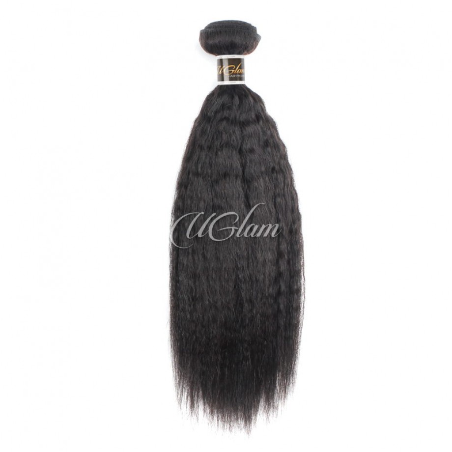 Virgin Human Hair 1/3/4pcs Bundles Kinky Straight
