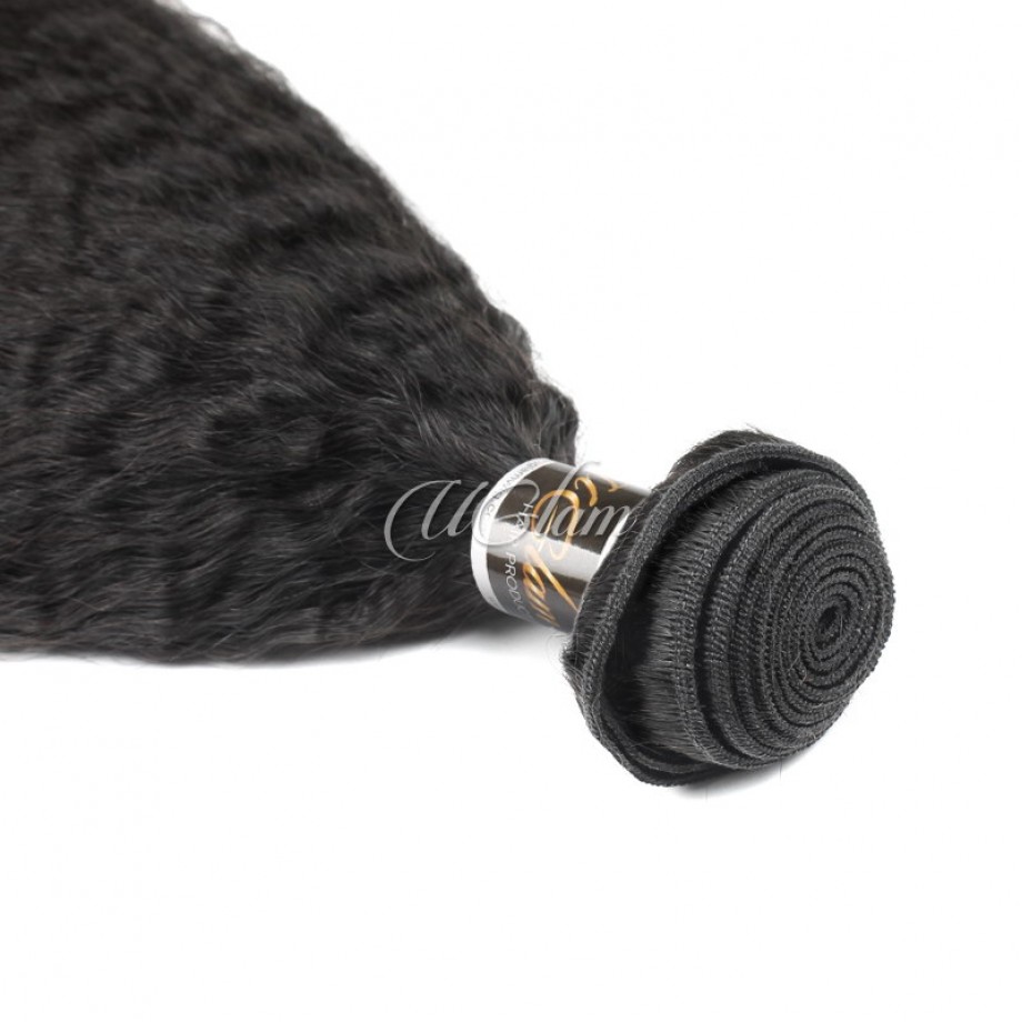 Virgin Human Hair 1/3/4pcs Bundles Kinky Straight