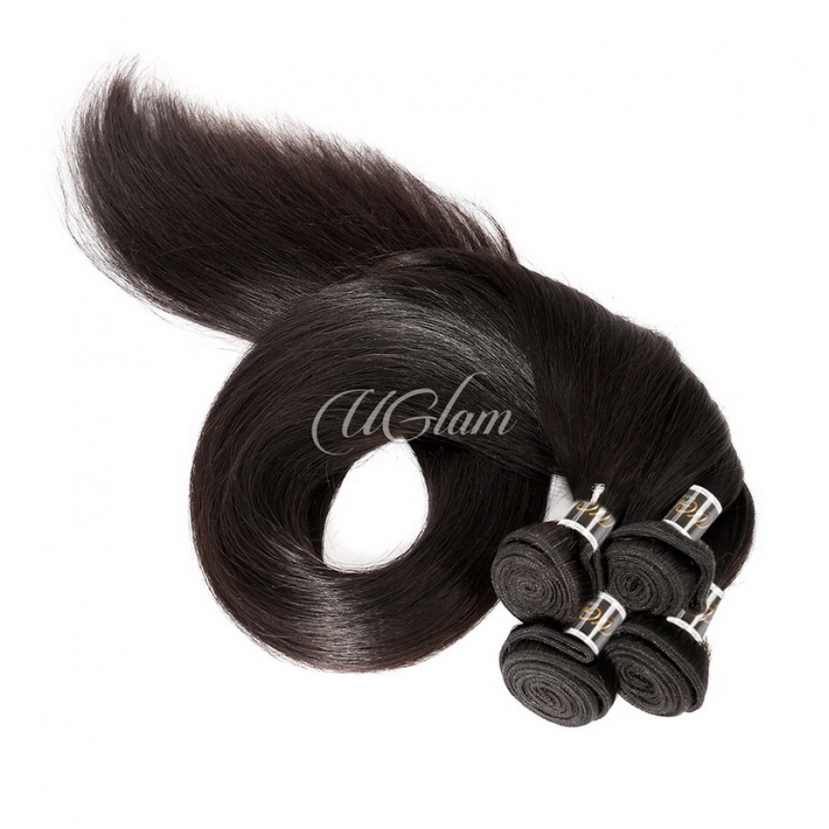 Virgin Human Hair 1/3/4pcs Bundles Straight 