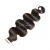 Uglam 1B Hair Tape in Hair Extensions Human Hair Body Wave(（20pcs/Set）