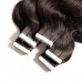 Uglam 1B Hair Tape in Hair Extensions Human Hair Body Wave(（20pcs/Set）