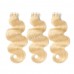 Human Hair #613 Blonde Body Wave Tape In Extensions（20pcs/set）