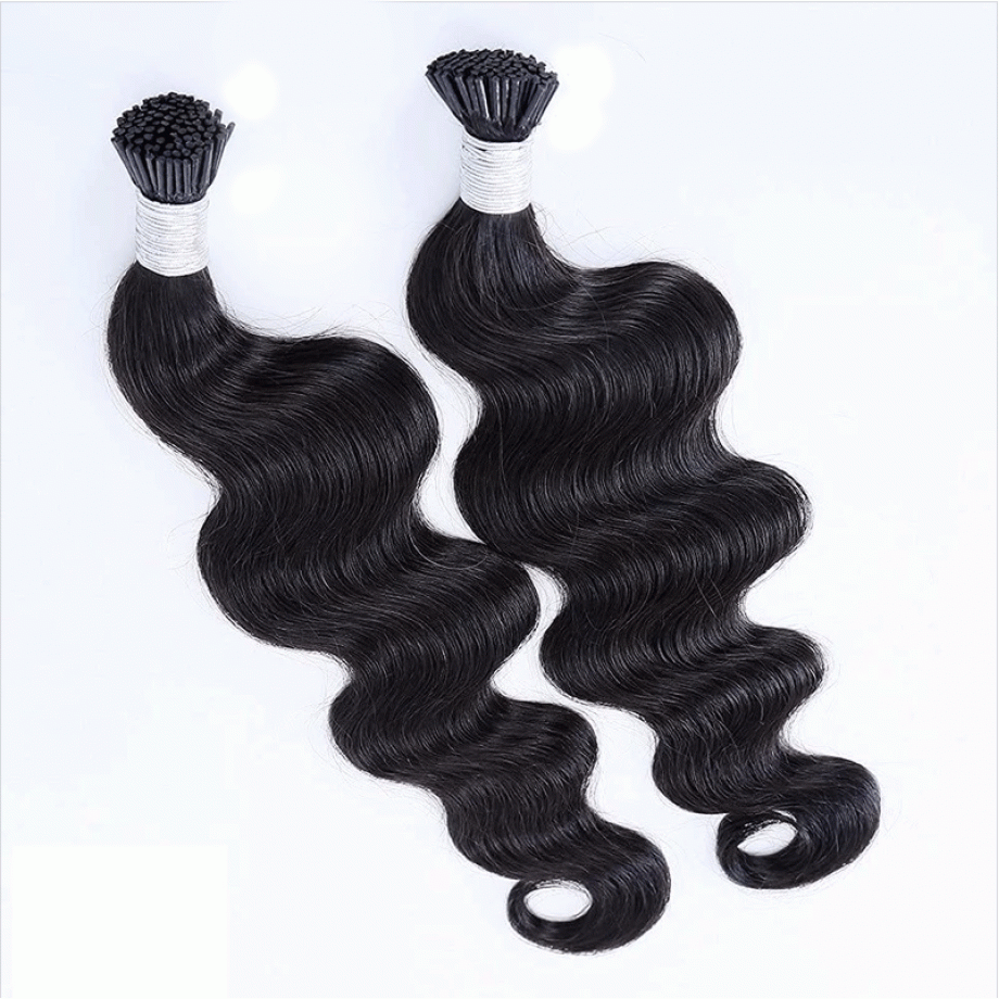 Uglam I Tip Hair Extensions Straight & Body Wave