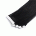 Uglam 1B Hair Tape in  Hair Extensions Human Hair Straight 