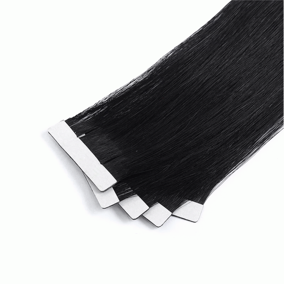 Uglam 1B Hair Tape in  Hair Extensions Human Hair Straight 
