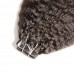 Uglam 1B Hair Tape in Hair Extensions Human Hair Kinky Straight