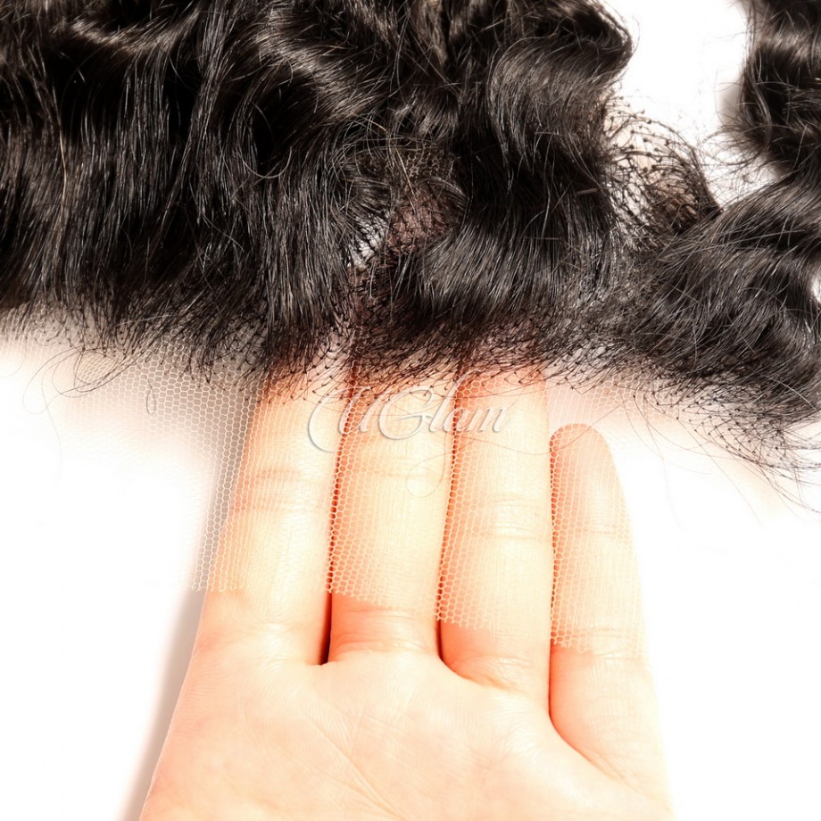 Virgin Human Hair 13x4 13x6 HD Lace Frontal Deep Wave