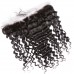 Uglam 13X4 Medium Brown Lace Frontal  Deep Wave 