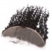 Uglam 13X4 Medium Brown Lace Frontal  Deep Wave 