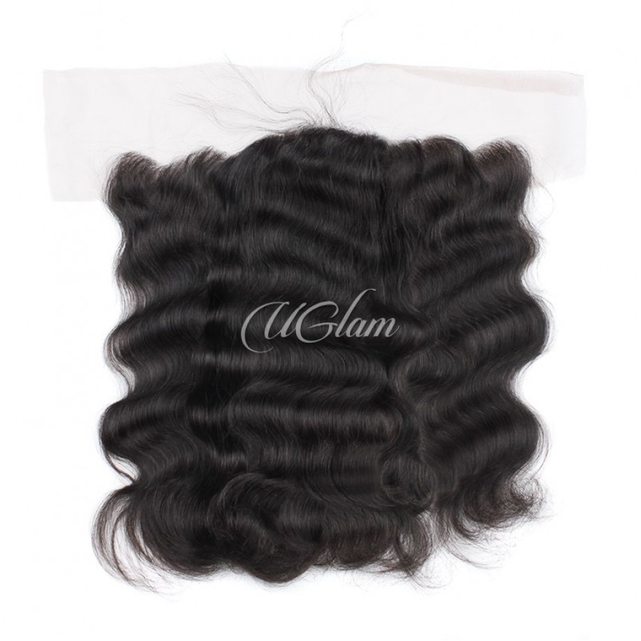 Uglam 13x4 Lace Frontal With Bundles Indian Body Wave Sexy Formula