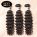 Uglam 4x4 Lace Closure With Bundles Deep Wave Curly Sexy Formula