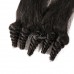 Uglam Double Drawn Bundles With 4X4 Lace Closure Flower Curly