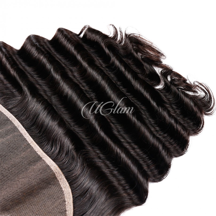 Uglam 13x4 Lace Front Closure Loose Deep Sexy Formula