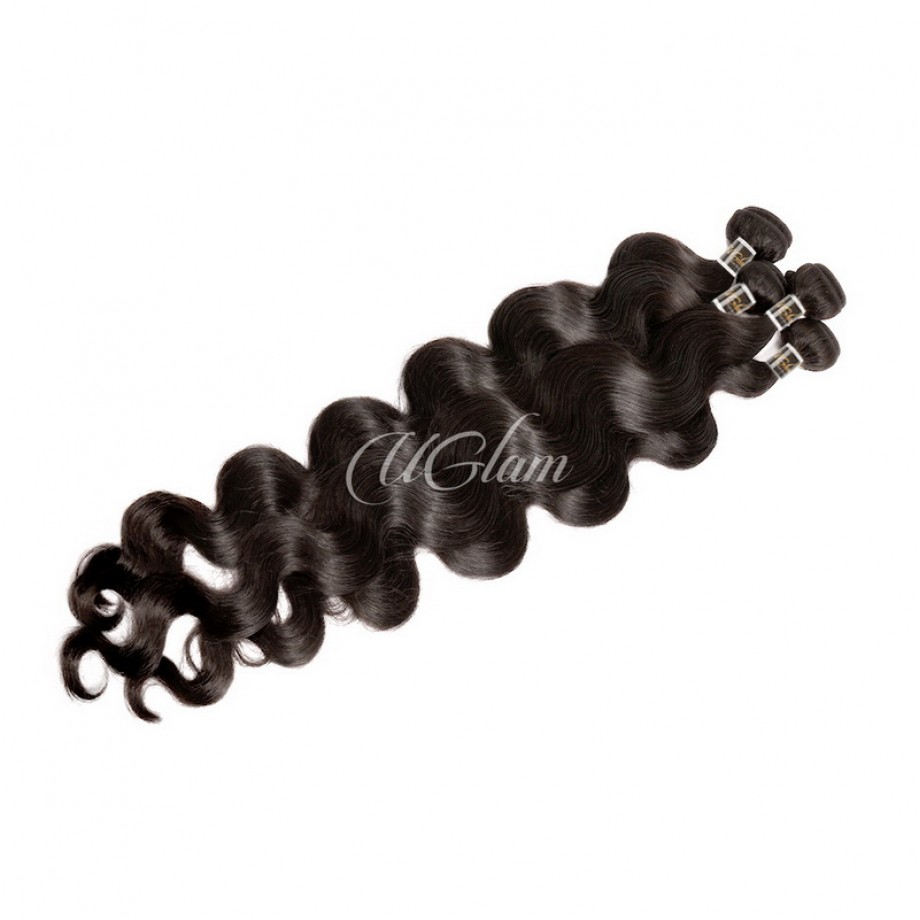 Virgin Long Size Human Hair Bundles Body Wave (30-38 inches)