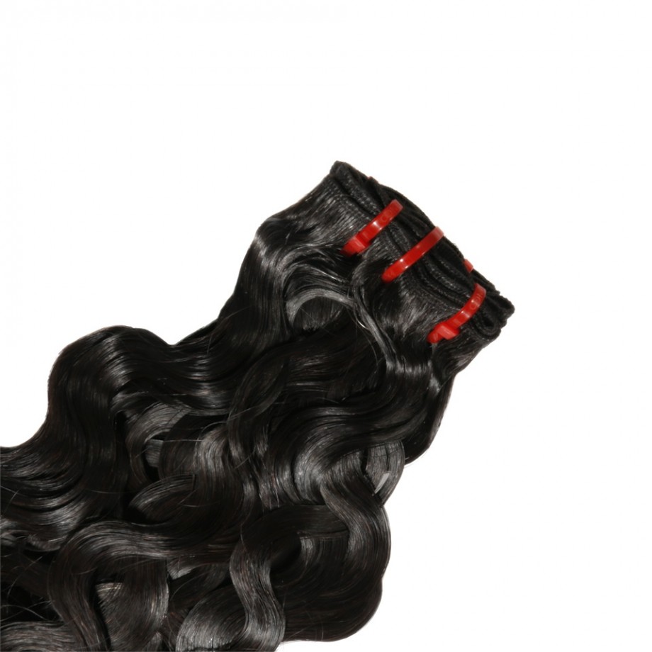 Uglam 3/4pcs Double Drawn Bundles Body Wave Virgin Human Hair