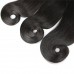 Uglam 3/4pcs Double Drawn Bundles Hook Straight Virgin Human Hair