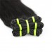 Uglam 3/4pcs Double Drawn Bundles Hook Straight Virgin Human Hair