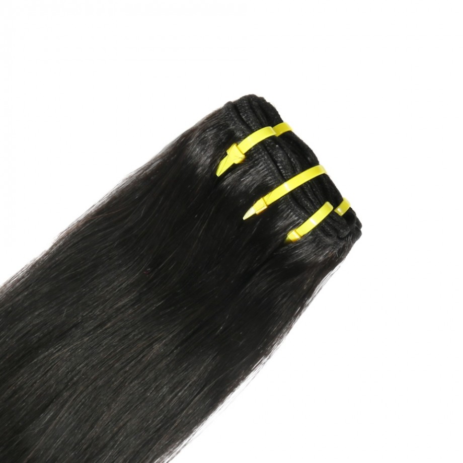 Uglam 3/4pcs Double Drawn Bundles Straight Virgin Human Hair