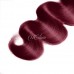 Uglam  99J# Burgundgy Body Wave 1/3/4 PCS Virgin Human Hair Bundles