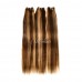 Uglam 3/4pcs  Piano Color #4/27 Bundles Straight Virgin Human Hair
