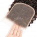Virgin Human Hair 4x4 5x5 6x6 7x7 Transparent Lace Closure Kinky Curly 