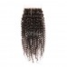 Virgin Human Hair 4x4 5x5 6x6 7x7 Transparent Lace Closure Kinky Curly 