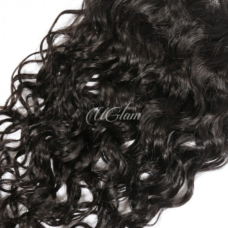 4x4 5x5 6x6 7x7 HD Lace Closure Water Wave Humanhair
