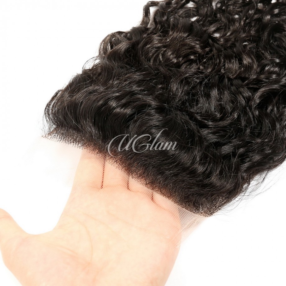 4x4 5x5 6x6 7x7 HD Lace Closure Water Wave Humanhair
