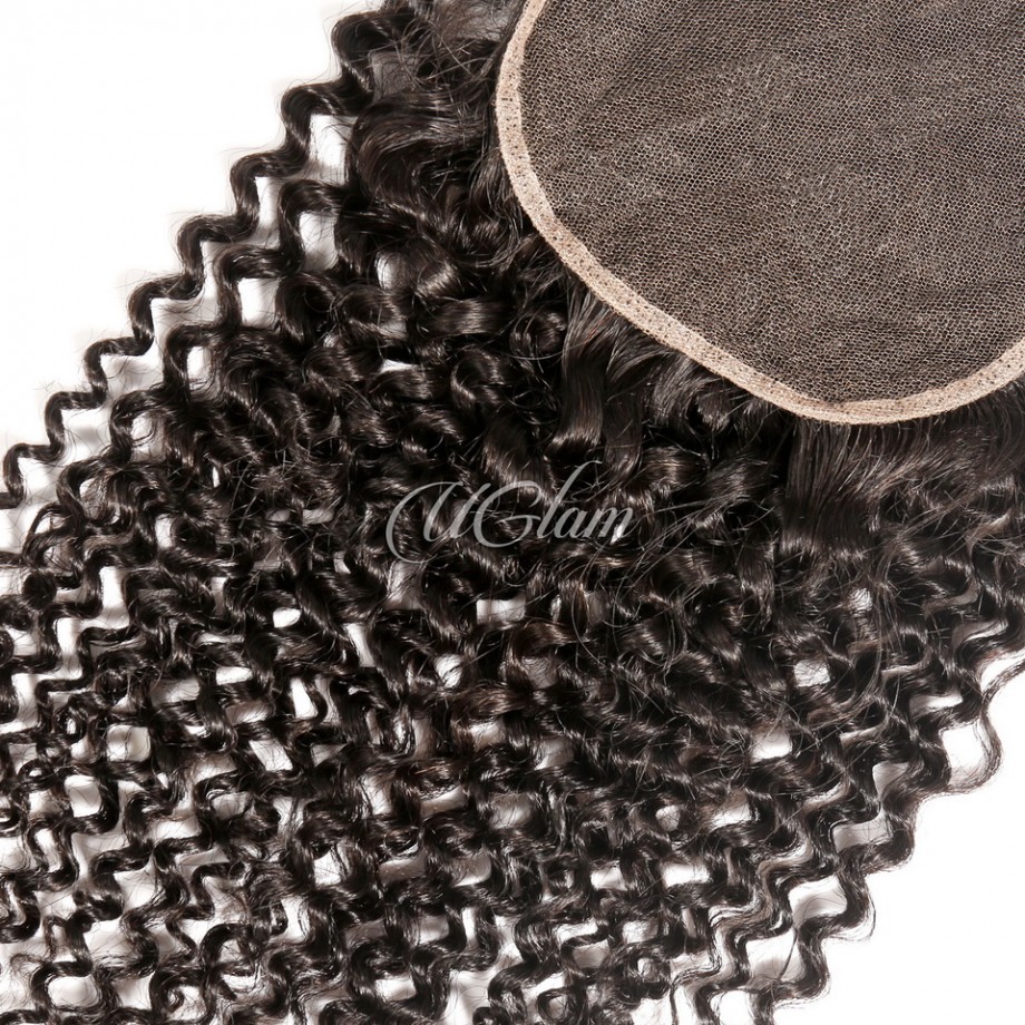 Virgin Human Hair 5x5 HD Lace Closure Kinky Curly