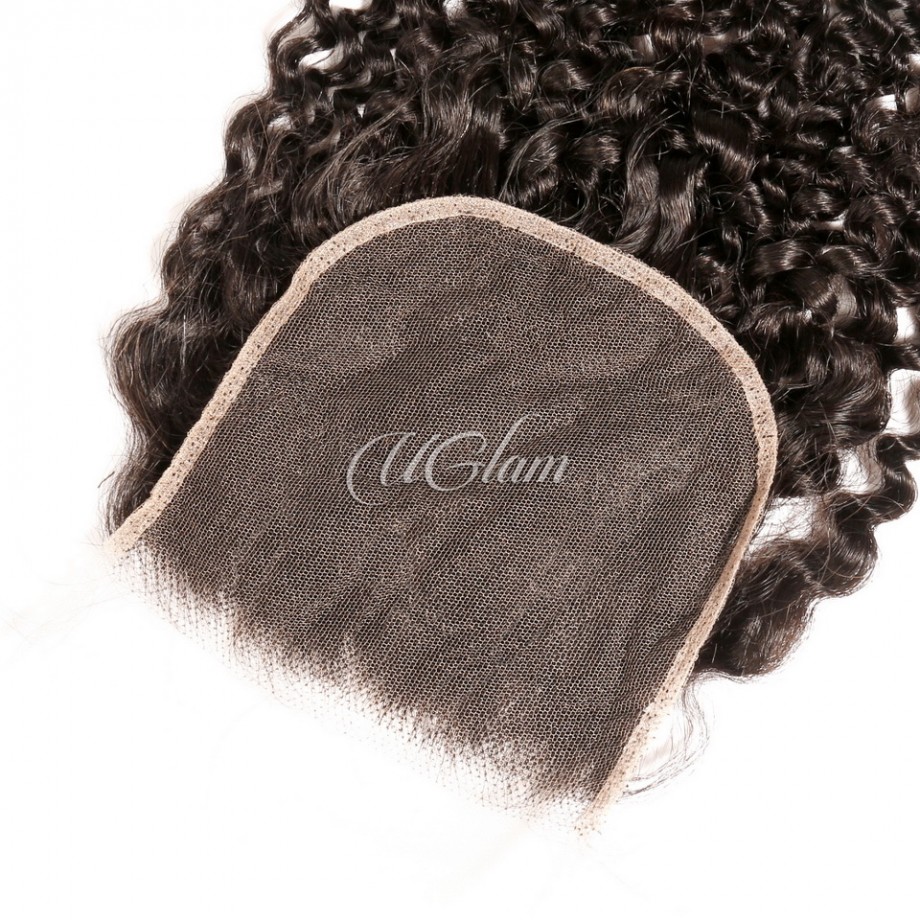 Virgin Human Hair 5x5 HD Lace Closure Kinky Curly