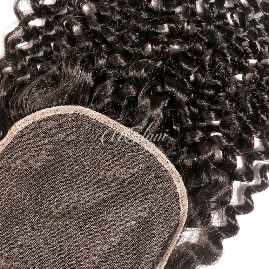 Virgin Human Hair 5x5 HD Lace Closure Kinky Curly