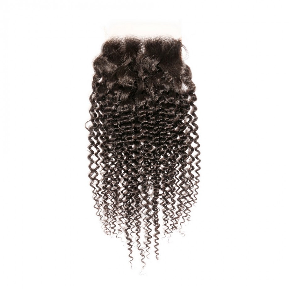 Virgin Human Hair 5x5 HD Lace Closure Kinky Curly