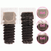 4x4 5x5 6x6 7x7 Transparent Lace Closure Deep Wave Curly Humanhair