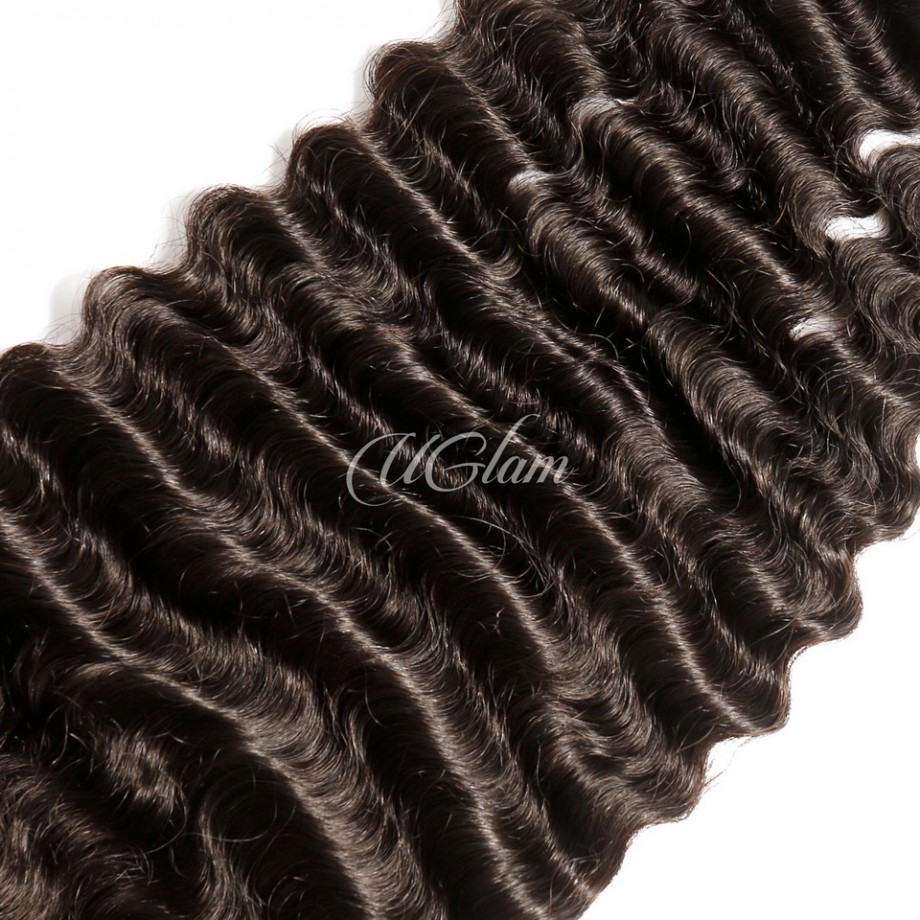 HD Lace Closure Deep Wave Curly Humanhair