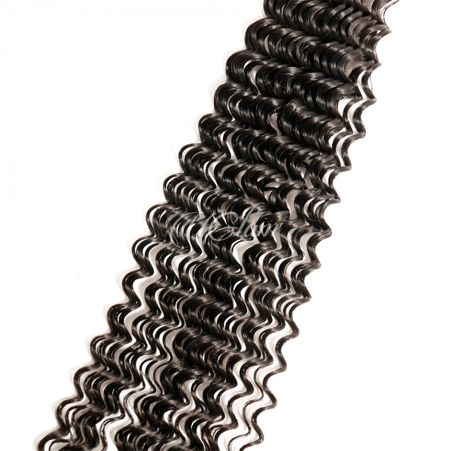 Virgin Long Size Human Hair Bundles Deep Wave (30-40 inches)