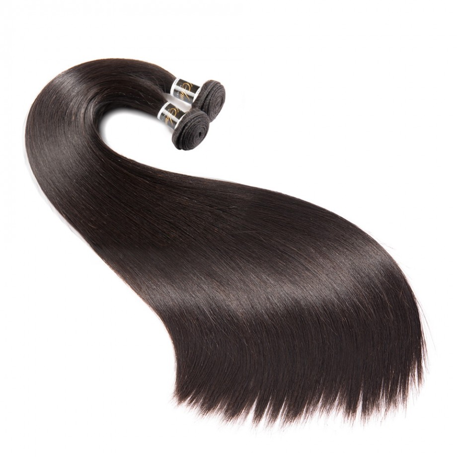 Virgin Long Size Human Hair Bundles Straight (30-38 inches)