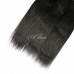 Uglam 3/4pcs Black Bundles Straight Hair Bundles Color#1