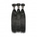 Uglam 3/4pcs Black Bundles Straight Hair Bundles Color#1