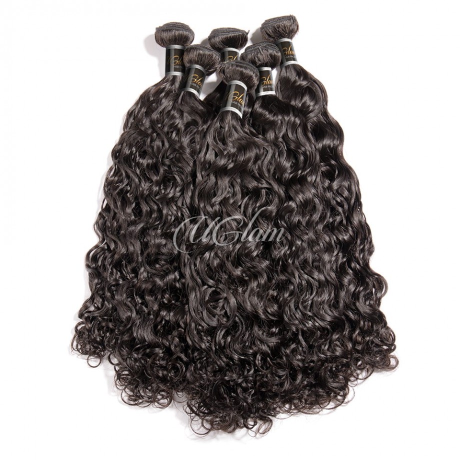Virgin Human Hair 1/3/4pcs Bundles Water Wave Hair