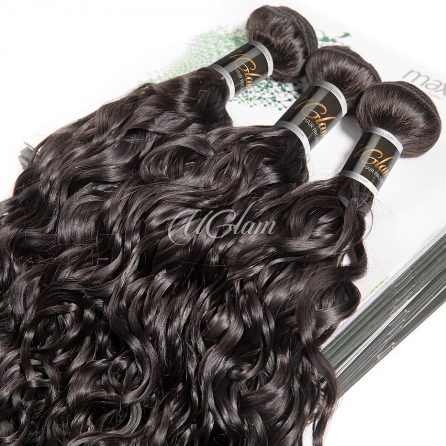 Virgin Human Hair 1/3/4pcs Bundles Water Wave Hair