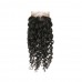 Uglam Double Drawn Bundles With 4X4 Lace Closure Pissy A Curly