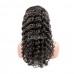 Virgin Human Hair 13x4 13x6 Transparent Lace Front Deep Wave Wig 200% Density