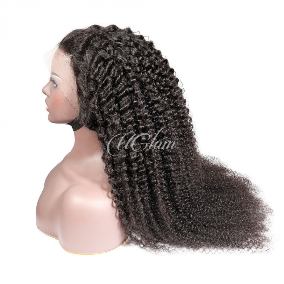 Virgin Human Hair 13x6 HD Lace Front Deep Wave Wig