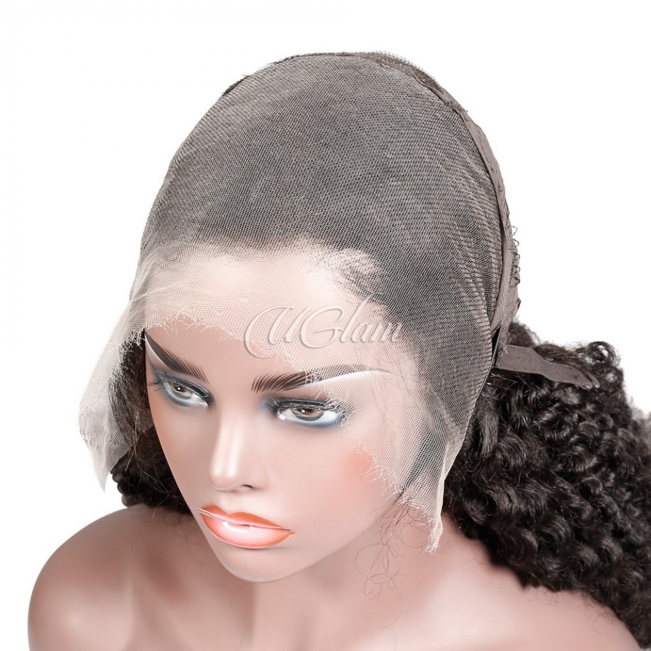 Virgin Human Hair 13x6 HD Lace Front Deep Wave Wig