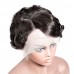 Uglam T Part Lace Front Wigs Pixie Cut Curly Hair