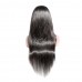 Virgin Human Hair 13x4 13x6  Transparent Lace Front Straight Wig 200% Density